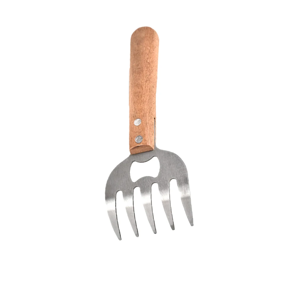 1pc Stainless Steel BBQ Meat Shredder Claw Tool Fork for Pork Beef Chicken Long Handle High Heat Resistant Metal Buffet Serving
1pc Stainless Steel BBQ Meat Shredder Claw Tool Fork for Pork Beef Chicken Long Handle High Heat Resistant Metal Buffet Serving