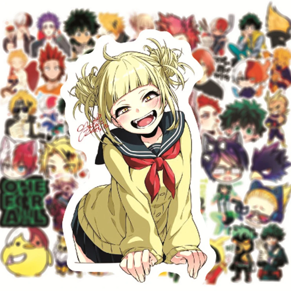10/30/50pcs Cool My Hero Academy Anime Stickers Skateboard Suitcase Phone Case Bike Cartoon Waterproof Graffiti Decals Wholesale
10/30/50pcs Cool My Hero Academy Anime Stickers Skateboard Suitcase Phone Case Bike Cartoon Waterproof Graffiti Decals Wholesale