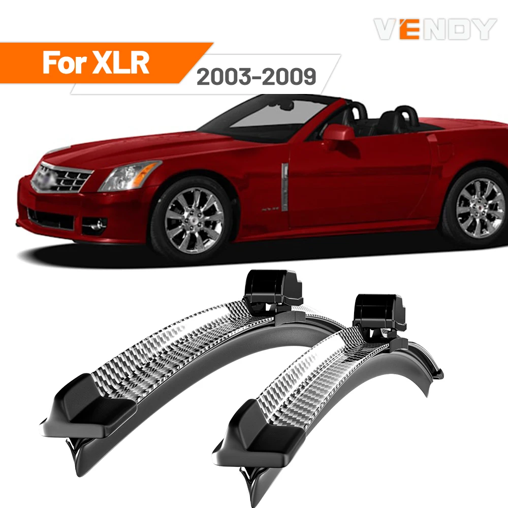 For Cadillac XLR 2003-2009 2004 2005 2006 2007 2008 2pcs Front Windshield Wiper Blades Windscreen Wipers Carbon Fibre & Black
For Cadillac XLR 2003-2009 2004 2005 2006 2007 2008 2pcs Front Windshield Wiper Blades Windscreen Wipers Carbon Fibre & Black