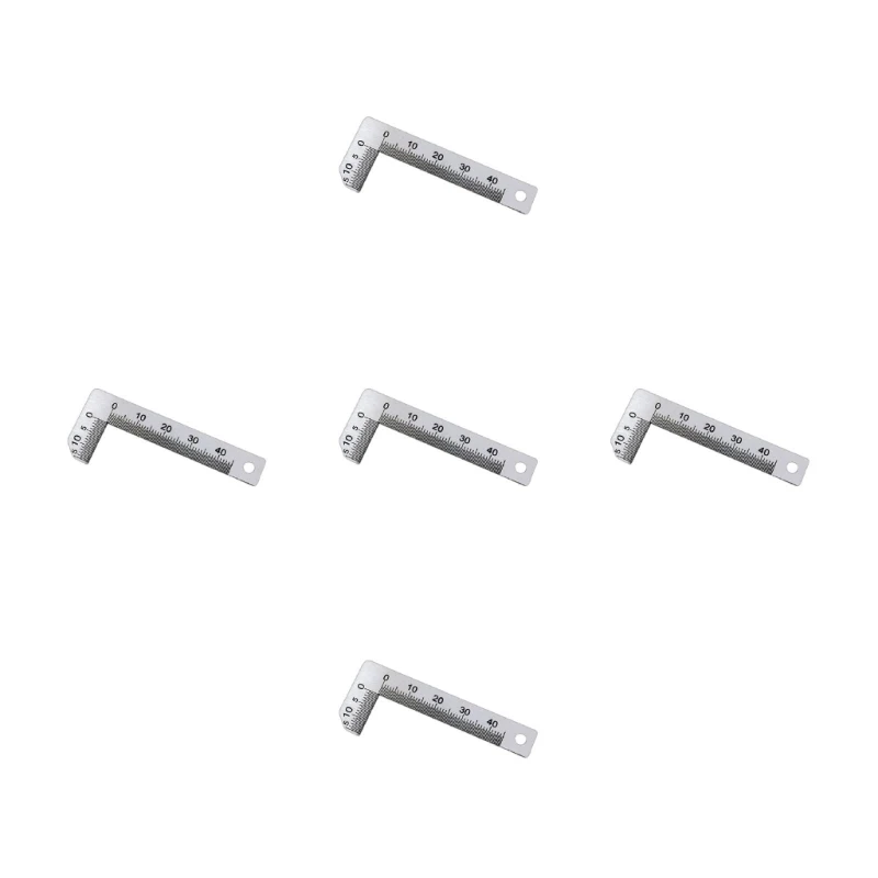 Y6GD 5pcs Inspection Tool Internal External Angles Measuring Calipers Right-Angles Measurement Calipers Accurate Tool Essential
Y6GD 5pcs Inspection Tool Internal External Angles Measuring Calipers Right-Angles Measurement Calipers Accurate Tool Essential