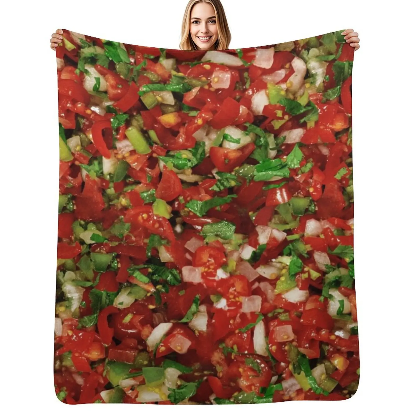 Pico de Gallo Seamless Pattern Throw Blanket Multi Purpose Soft Warm Blanket for Home Travel
Pico de Gallo Seamless Pattern Throw Blanket Multi Purpose Soft Warm Blanket for Home Travel