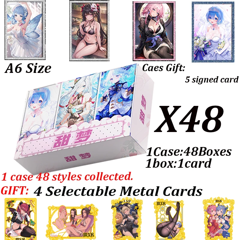 New Case Wholesale Sweet Dreams A6 Size Goddess Story Swimsuit Bikini Feast Doujin Toys And Hobby Gift
New Case Wholesale Sweet Dreams A6 Size Goddess Story Swimsuit Bikini Feast Doujin Toys And Hobby Gift