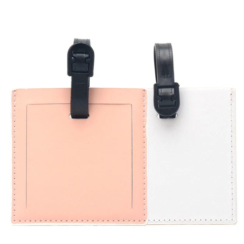 12pcs Sublimation DIY White Blank Square Luggage Tags Travel Accessories Pu Suitcase ID Address Card Holder
12pcs Sublimation DIY White Blank Square Luggage Tags Travel Accessories Pu Suitcase ID Address Card Holder
