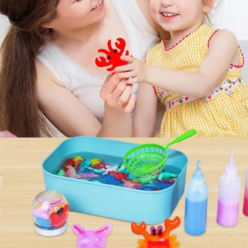 Water Gel Toy For Kids Colorful Handmade Aqua Fairy Gel Water Kit For Marine Animal Making Christmas Thanksgiving Birthday New
Water Gel Toy For Kids Colorful Handmade Aqua Fairy Gel Water Kit For Marine Animal Making Christmas Thanksgiving Birthday New