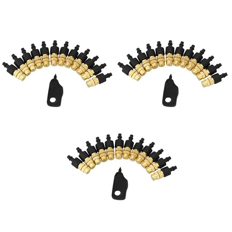 Набор регулируемых форсунок B03C-3 для садоводства, латунный распылитель для полива, для ирригационных систем
Набор регулируемых форсунок B03C-3 для садоводства, латунный распылитель для полива, для ирригационных систем