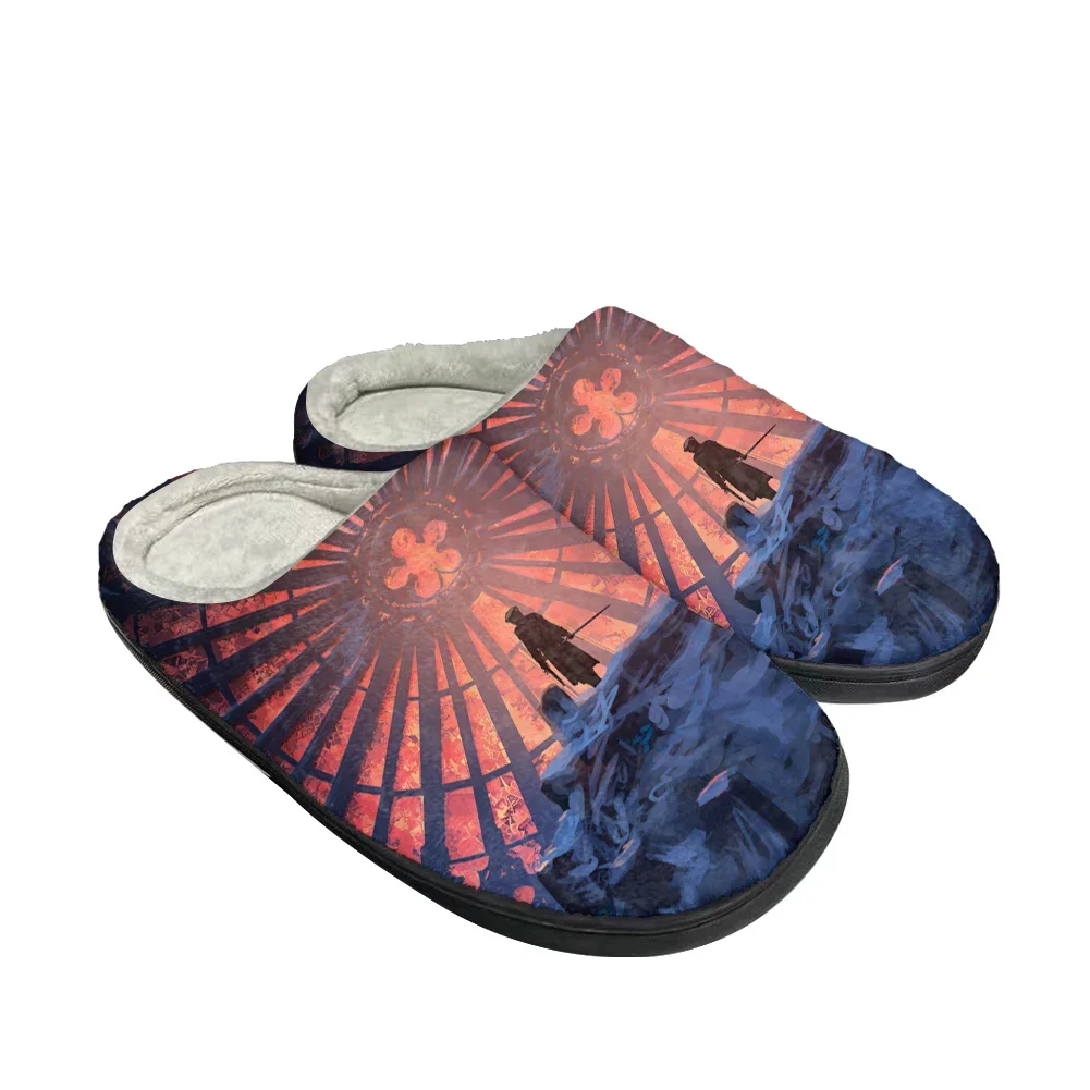 Hot Cool Bloodborne Fashion Cotton Slippers Custom Men Women Plush Sandals Casual Keep Warm Shoes Comfortable Thermal Slipper
Hot Cool Bloodborne Fashion Cotton Slippers Custom Men Women Plush Sandals Casual Keep Warm Shoes Comfortable Thermal Slipper