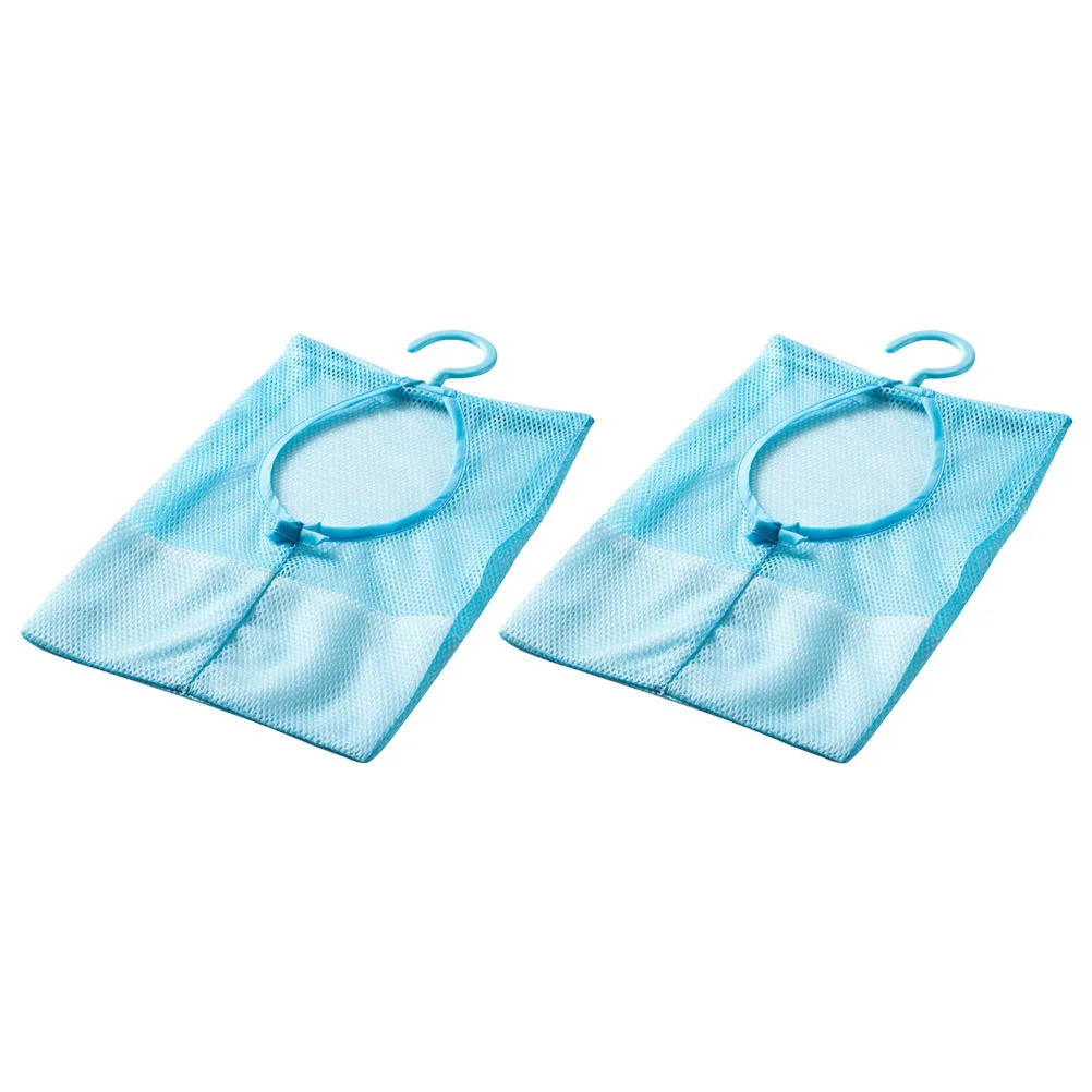 2 pcs Mesh Clothespin Bag Premium PP Material Bathroom Kitchen Storage Organizer Laundry Pouch Rotatable Hanger Blue
2 pcs Mesh Clothespin Bag Premium PP Material Bathroom Kitchen Storage Organizer Laundry Pouch Rotatable Hanger Blue