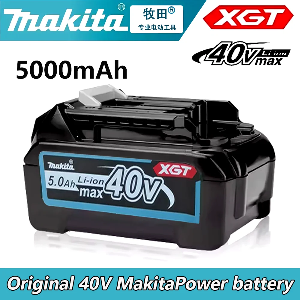 Makita 40V MAX XGT Lithium Ion Battery 5AH Original Battery BL4020 BL4025 BL4040 BL4050 BL4080
Makita 40V MAX XGT Lithium Ion Battery 5AH Original Battery BL4020 BL4025 BL4040 BL4050 BL4080