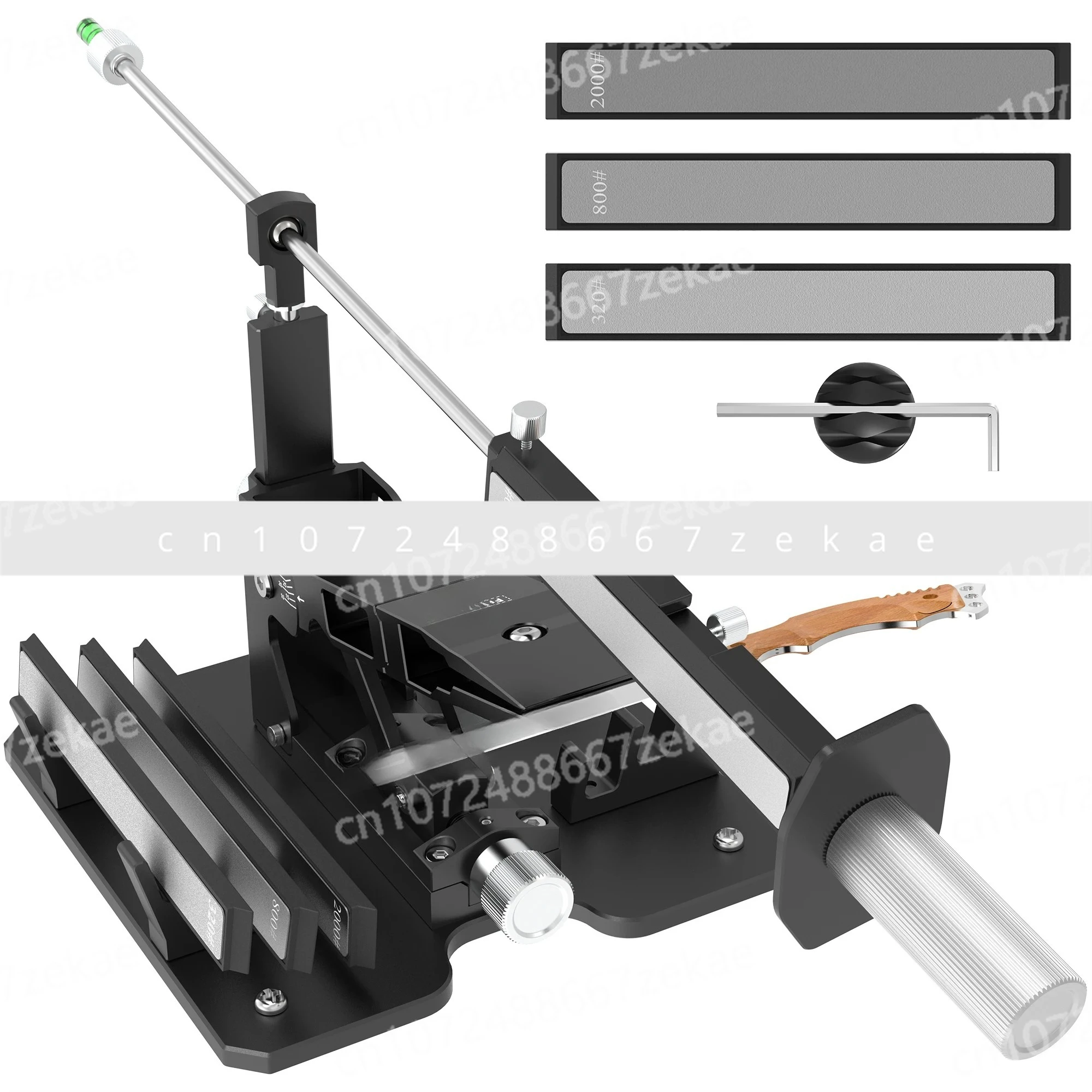 Precision Knife Sharpener System GEN 2, Heavy-duty | Aluminum Professional Knife Sharpening Tool W/Diamonds
Precision Knife Sharpener System GEN 2, Heavy-duty | Aluminum Professional Knife Sharpening Tool W/Diamonds
