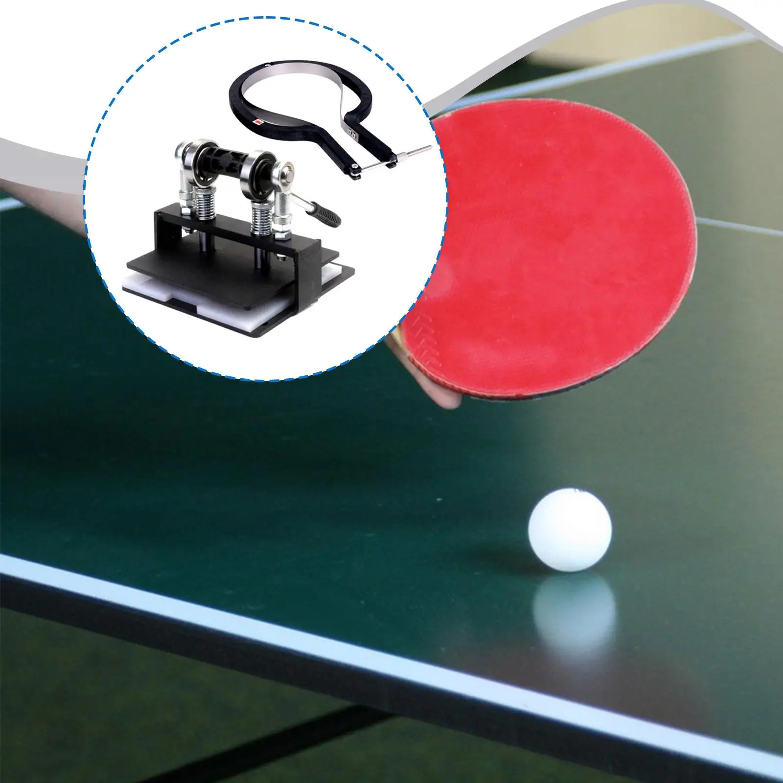 Ping Pong Racket Rubber Cutting Equipment Efficient Sturdy DIY Trimming Tool
Ping Pong Racket Rubber Cutting Equipment Efficient Sturdy DIY Trimming Tool