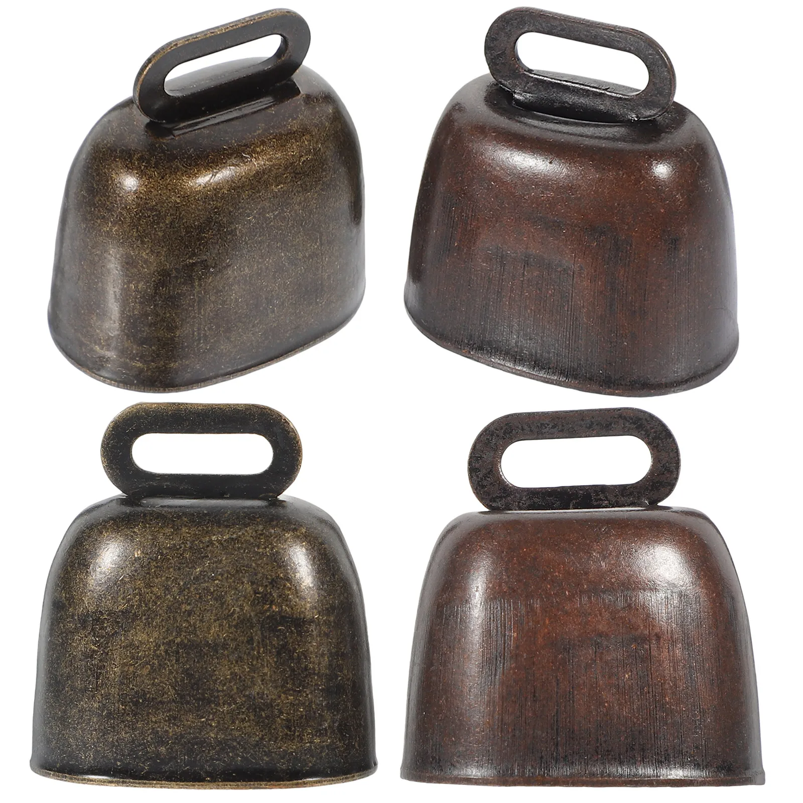 4 Pcs Pet Bell Cow Bells Christmas Mini Cowbell Small Cattle for Crafts Super Loud
4 Pcs Pet Bell Cow Bells Christmas Mini Cowbell Small Cattle for Crafts Super Loud
