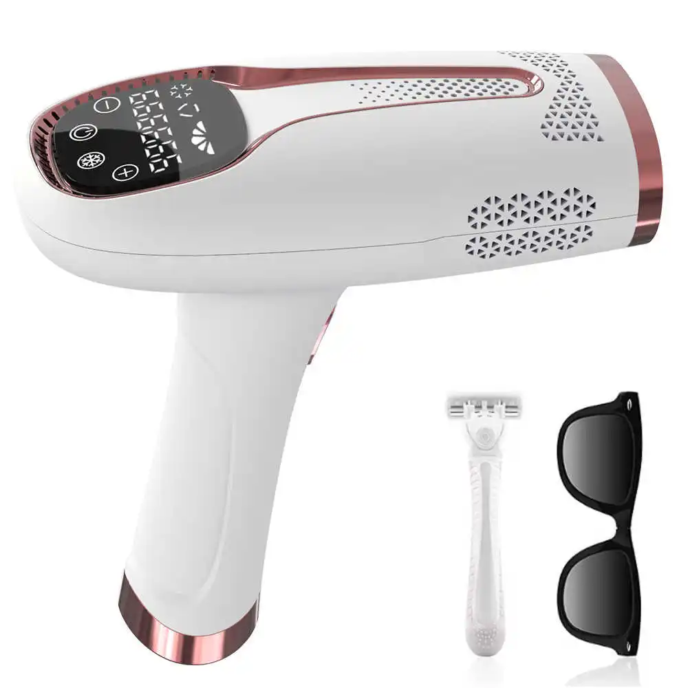 990,000 Flashes IPL Hair Removal Device, Painless Laser Epilator for Women’s Home Use, Permanent Hair Remover for Body & Bikini
990,000 Flashes IPL Hair Removal Device, Painless Laser Epilator for Women’s Home Use, Permanent Hair Remover for Body & Bikini