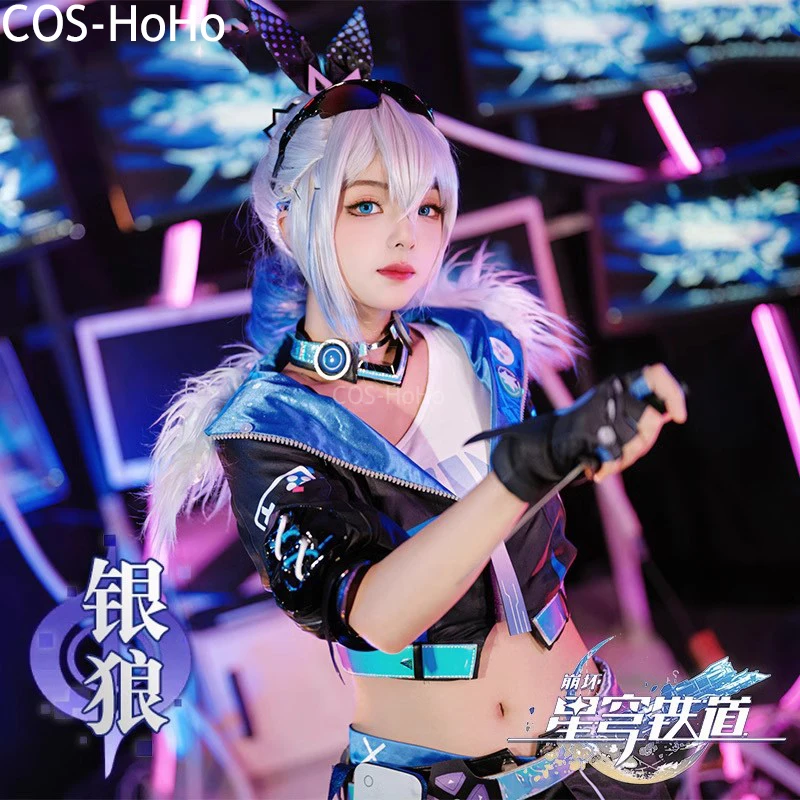 COS-HoHo Honkai: Star Rail Silver Wolf Game Suit Cool Lovely Uniform Cosplay Costume Halloween Party Role Play Outfit Women
COS-HoHo Honkai: Star Rail Silver Wolf Game Suit Cool Lovely Uniform Cosplay Costume Halloween Party Role Play Outfit Women