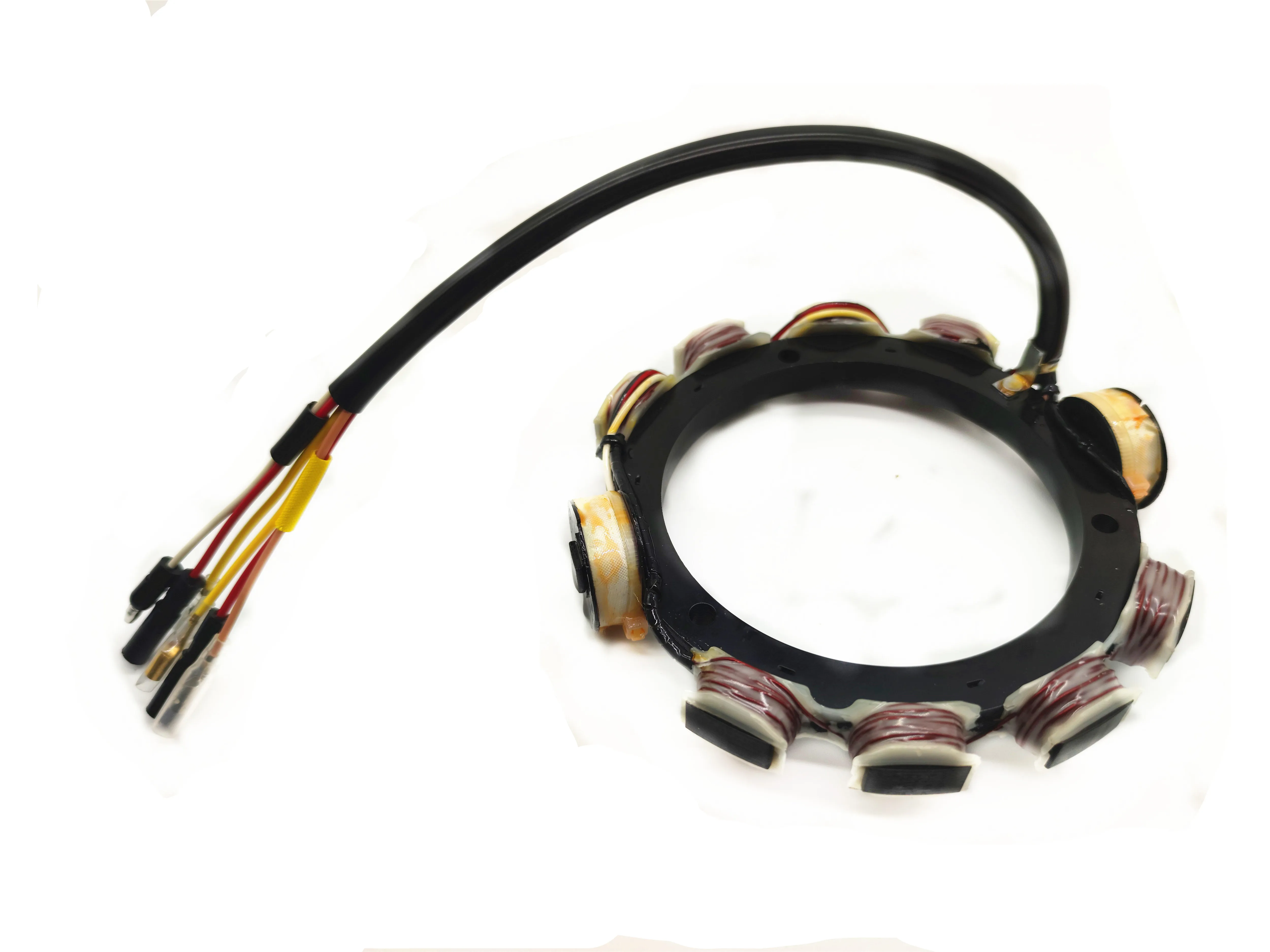 Stator For Suzuki 32101-94500 178-9450 Outboard 115 140 HP 1981-1985 6-Amp 4-Cylinder DT115 DT140
Stator For Suzuki 32101-94500 178-9450 Outboard 115 140 HP 1981-1985 6-Amp 4-Cylinder DT115 DT140