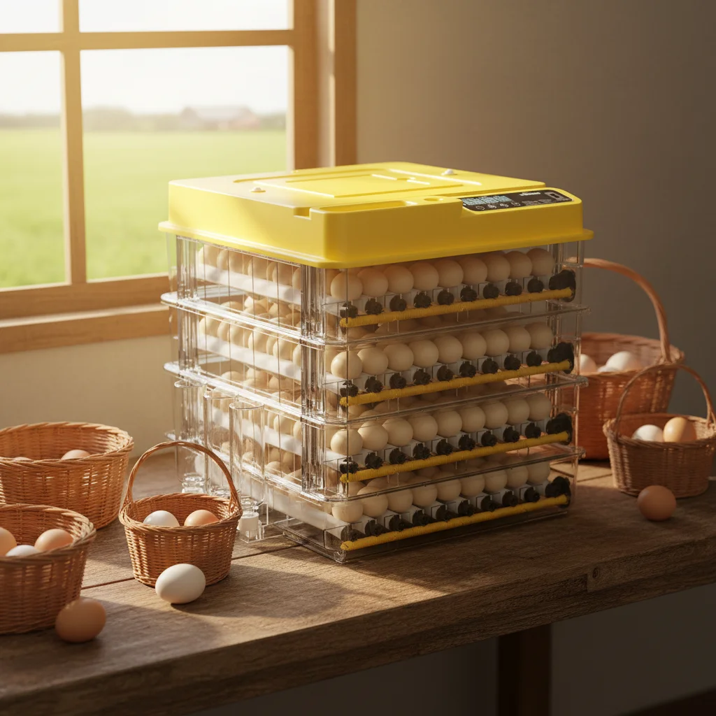 TW-288 4-Layer Egg Incubator, Automatic Hatching Machine for Poultry Eggs
TW-288 4-Layer Egg Incubator, Automatic Hatching Machine for Poultry Eggs