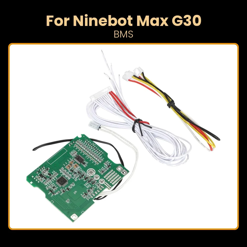 Плата защиты аккумулятора BMS с кабелями для электросамоката Ninebot MAX G30 G30D, запасные части для замены печатной платы
Плата защиты аккумулятора BMS с кабелями для электросамоката Ninebot MAX G30 G30D, запасные части для замены печатной платы