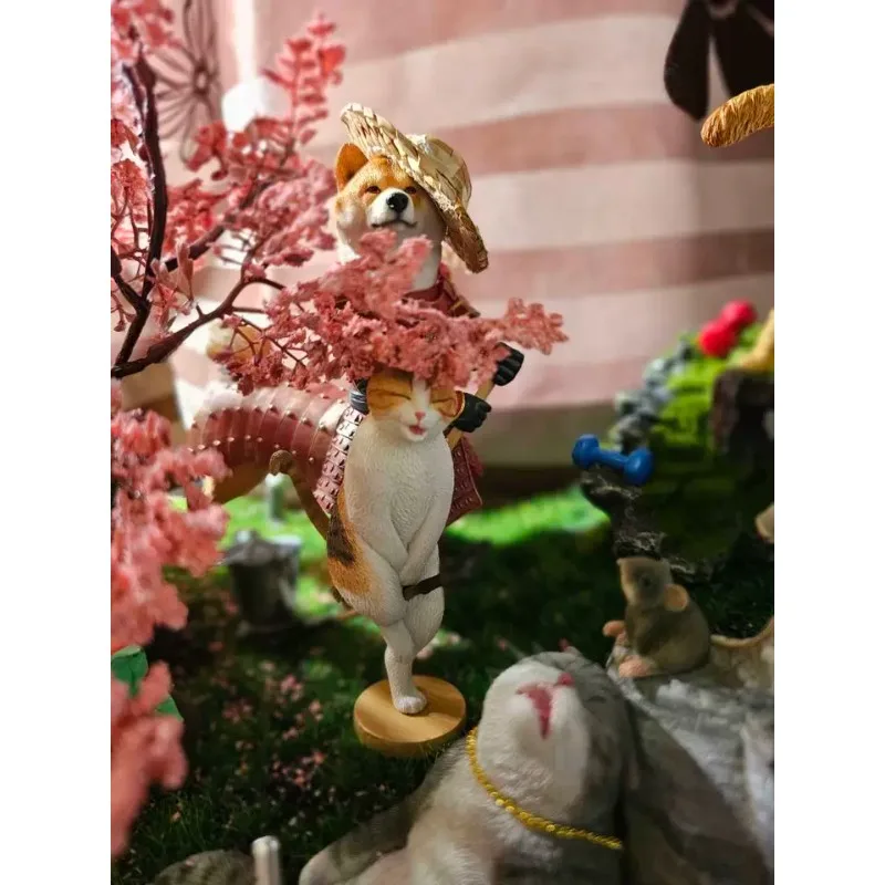 JXK 1/6 Scale Simulated Resin Little Cat Orange Hree Flower Cat Animal Model for 12-inch Action Figures Doll Scene Decoration
JXK 1/6 Scale Simulated Resin Little Cat Orange Hree Flower Cat Animal Model for 12-inch Action Figures Doll Scene Decoration