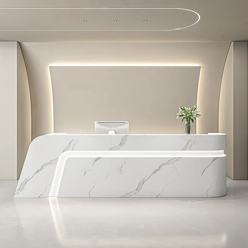 &c Premium Reception Desk - Commercial-Grade Reception Desk with Storage (Hotel/Office)
&c Premium Reception Desk - Commercial-Grade Reception Desk with Storage (Hotel/Office)