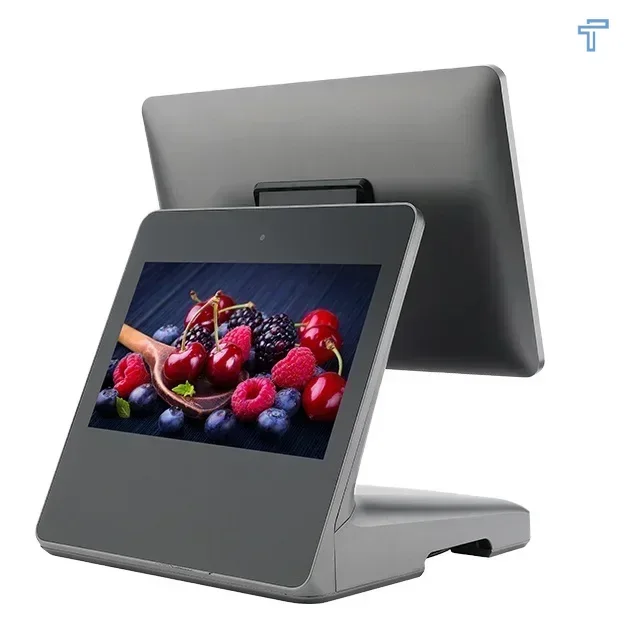 New POS 15.6 inch full HD Capacitive touch screen pos system machine of wide resolution with 11.6 inch shinning 2nd display
New POS 15.6 inch full HD Capacitive touch screen pos system machine of wide resolution with 11.6 inch shinning 2nd display