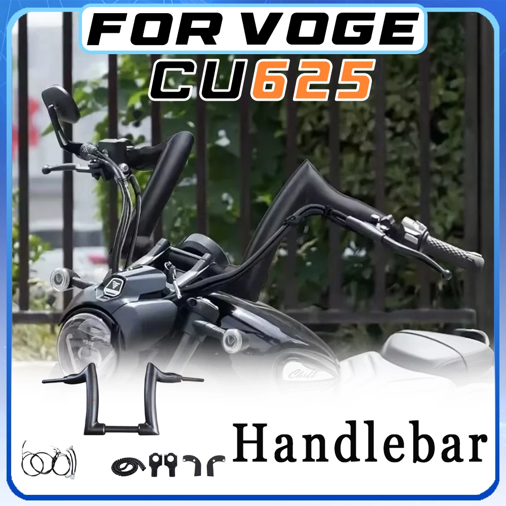 For VOGE CU625 modified thickened 2-inch high handlebars for 625cu cu625
For VOGE CU625 modified thickened 2-inch high handlebars for 625cu cu625