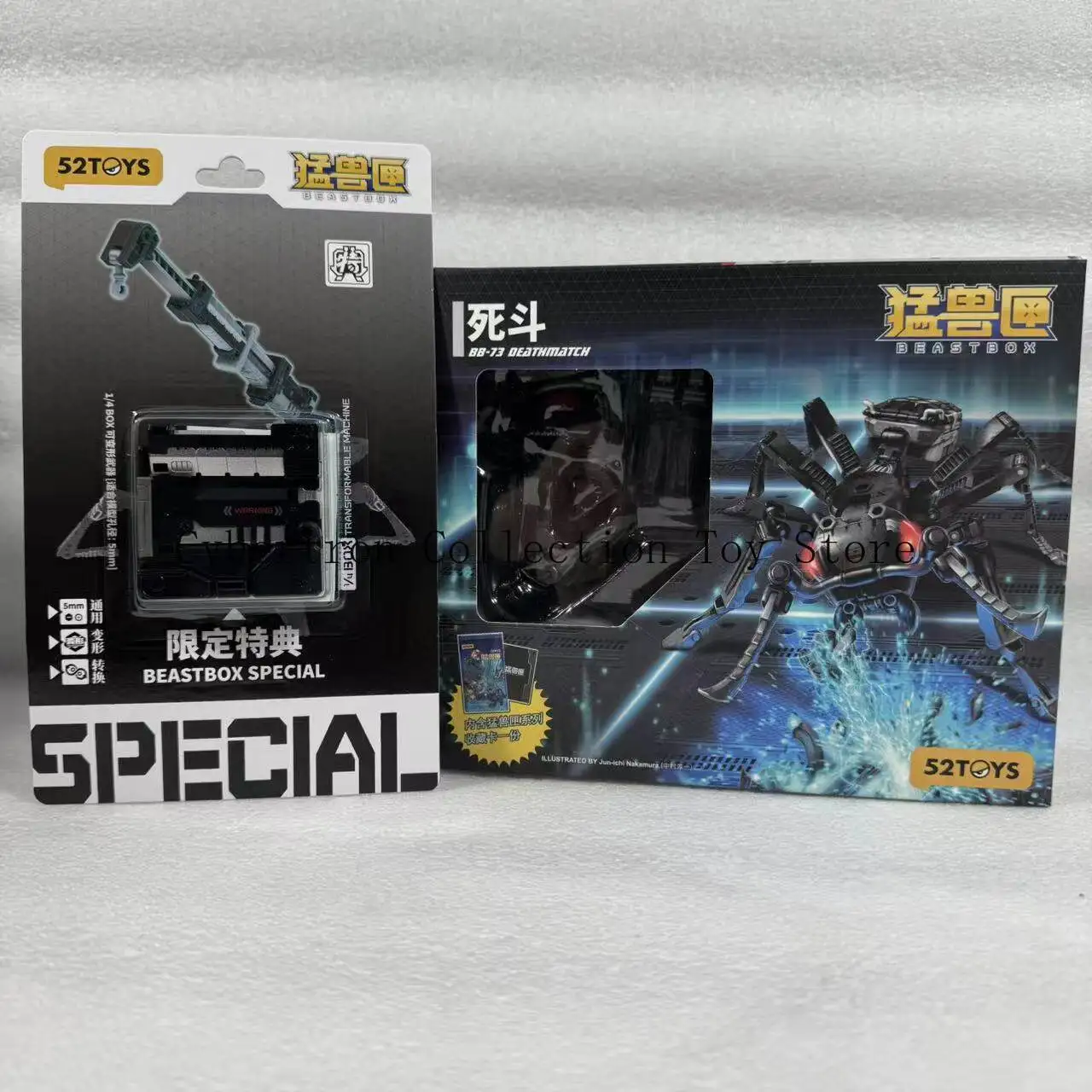 В наличии: 52TOYS BeastBox BB-73 DEATHMATCH Spider — Деформируемая фигурка-меха
В наличии: 52TOYS BeastBox BB-73 DEATHMATCH Spider — Деформируемая фигурка-меха
