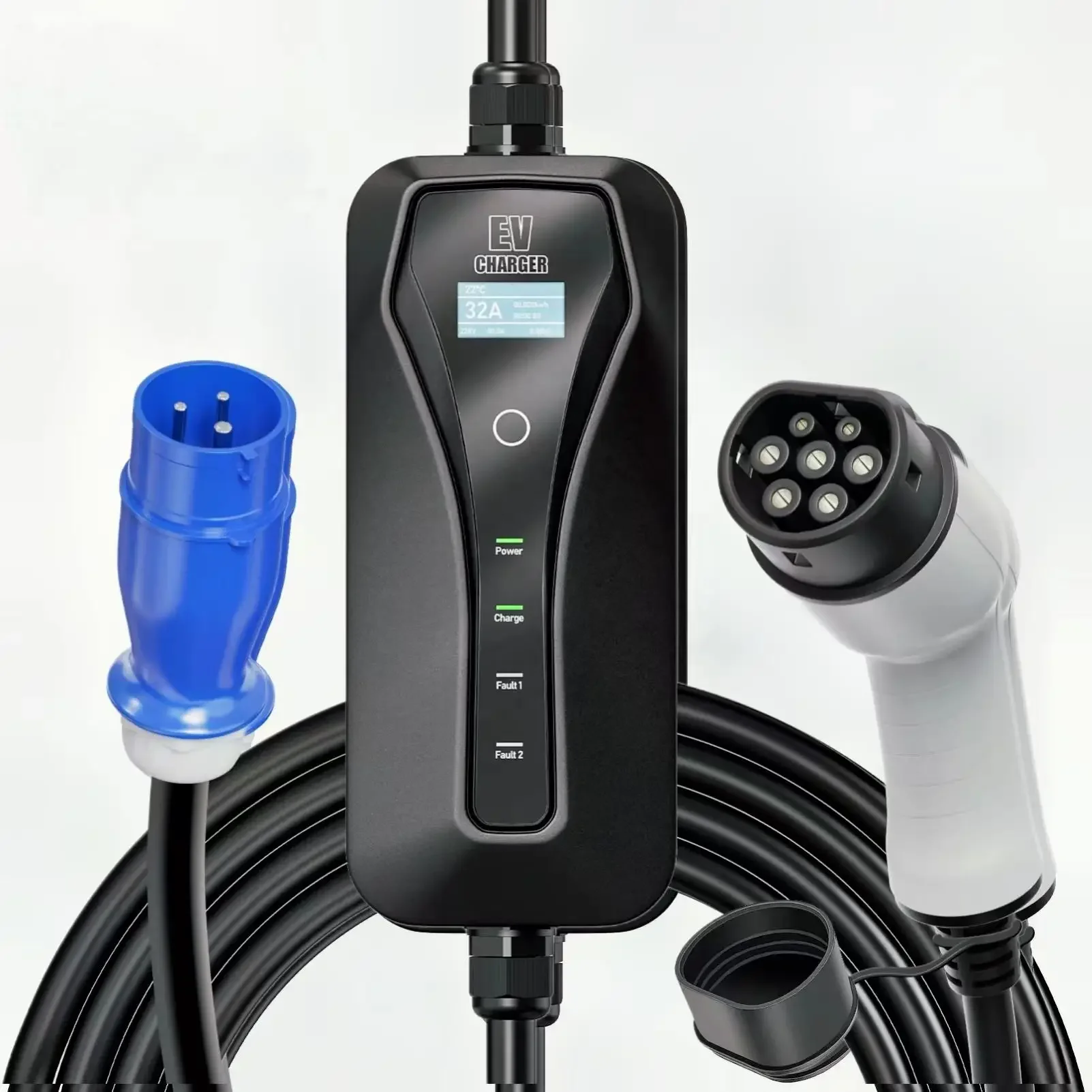 EVONIC Portable EV Charger 3.5W 16A 7KW 32A EVSE Type 2 Fast Charging European Standard Controller Wallbox for Electric Car
EVONIC Portable EV Charger 3.5W 16A 7KW 32A EVSE Type 2 Fast Charging European Standard Controller Wallbox for Electric Car