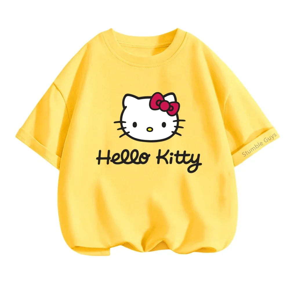 2026 New Arrival: Cute Hello Kitty (Sanrio) Kids' T-Shirt — Casual, Loose-Fit, Trendy Short-Sleeve Summer Top for Ages 3–14
2026 New Arrival: Cute Hello Kitty (Sanrio) Kids' T-Shirt — Casual, Loose-Fit, Trendy Short-Sleeve Summer Top for Ages 3–14