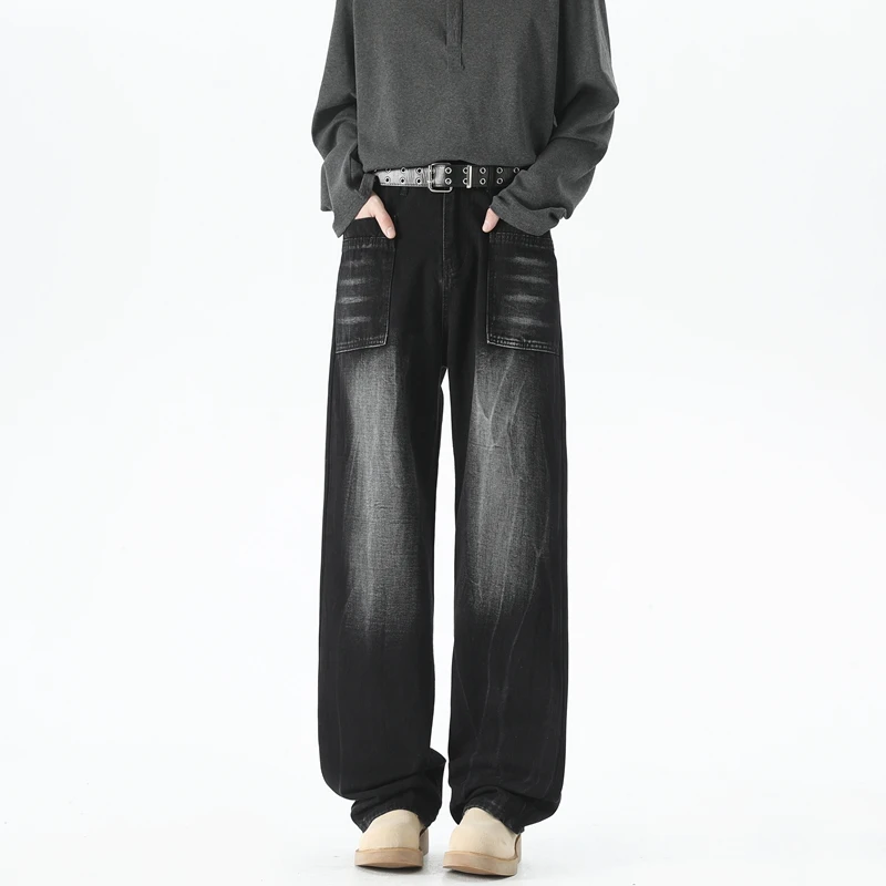 American Style Retro Washed Baggy Wide Leg Jeans Men High Street Casual Denim Pants Cotton Work Hip Hop Clothing Streetwear Y2k
American Style Retro Washed Baggy Wide Leg Jeans Men High Street Casual Denim Pants Cotton Work Hip Hop Clothing Streetwear Y2k