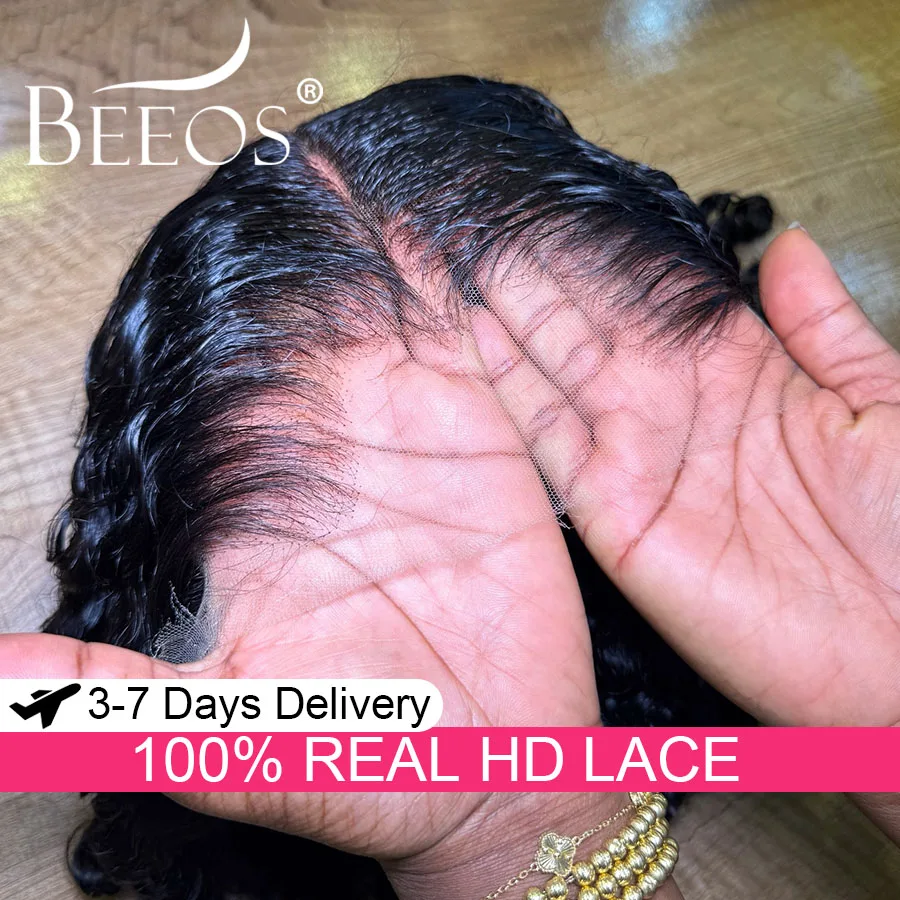 30 Inch Water Wave 13x6 Real HD Lace Frontal Human Hair Wig 250% Density Curly Wigs Brazilian Hair Pre Plucked For Black Women
30 Inch Water Wave 13x6 Real HD Lace Frontal Human Hair Wig 250% Density Curly Wigs Brazilian Hair Pre Plucked For Black Women