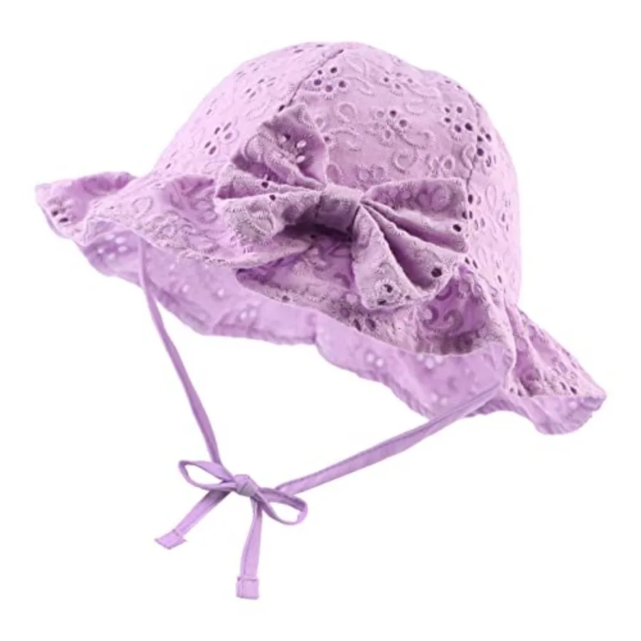 JANGANNSA Bow Baby Girls Summer Hat Flower Toddler Girls Sun Hat Cotton Breathable Infant Hat
JANGANNSA Bow Baby Girls Summer Hat Flower Toddler Girls Sun Hat Cotton Breathable Infant Hat