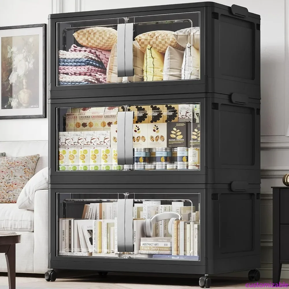 Очень большие складные контейнеры для хранения объемом 120 галлонов с колесами и прозрачной крышкой
Очень большие складные контейнеры для хранения объемом 120 галлонов с колесами и прозрачной крышкой