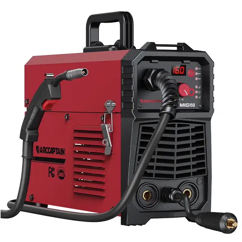 ARCCAPTAIN MIG160 Wholesale 160A MIG Welder 110V 220V 4 in 1 MIG Flux Core Lift TIG MMA Stick IGBT Inverter Welder
ARCCAPTAIN MIG160 Wholesale 160A MIG Welder 110V 220V 4 in 1 MIG Flux Core Lift TIG MMA Stick IGBT Inverter Welder