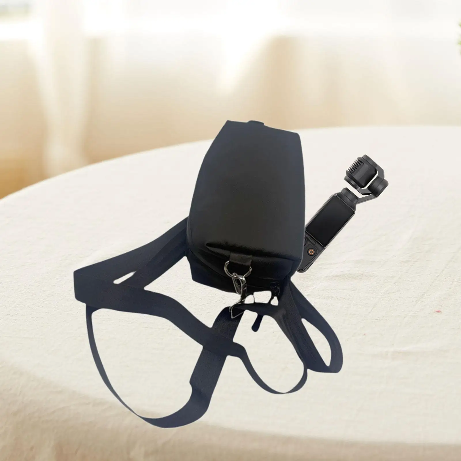 Camera Storage Bag with Handle with Zipper, Accessories, Portable Compact, Multifunction, Carrying Pouch Protective for Pocket 3 
Camera Storage Bag with Handle with Zipper, Accessories, Portable Compact, Multifunction, Carrying Pouch Protective for Pocket 3