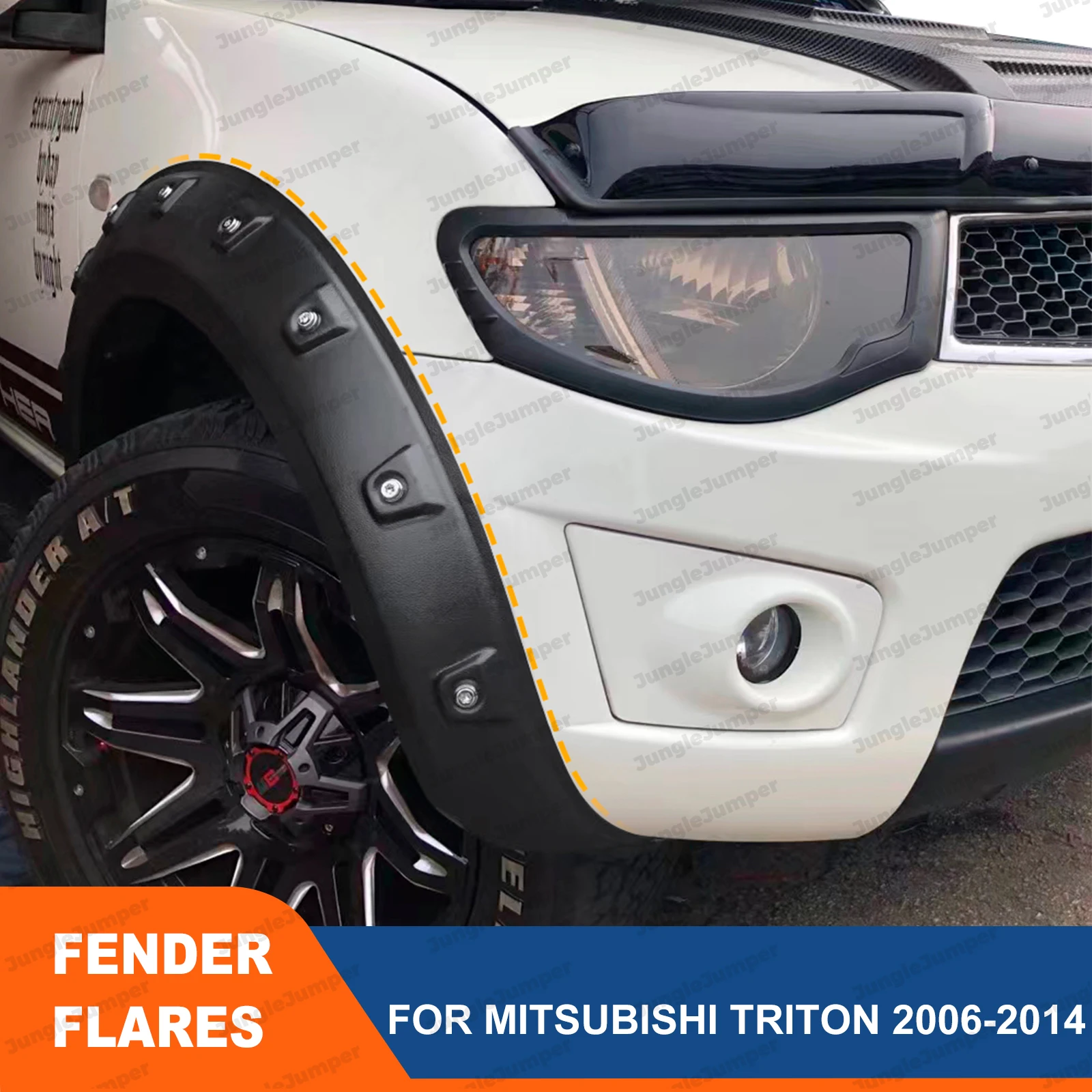 Pocket Style Fender Flares For Mitsubishi Triton L200 2006-2014 Wheel Arch Extension Tire Coverage Flares Protection Car Accesso
Pocket Style Fender Flares For Mitsubishi Triton L200 2006-2014 Wheel Arch Extension Tire Coverage Flares Protection Car Accesso