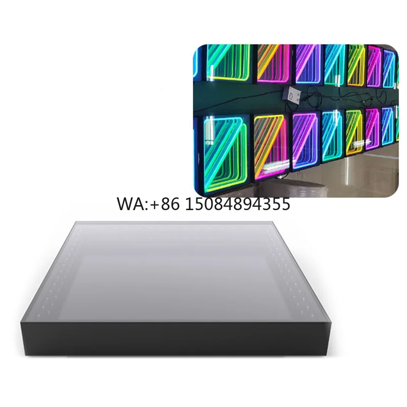 Twinklight Stage Lights Tempered Glass Magnetic Infinity Mirror Panel 3d Effect Wedding Party Led Dance Floor Magnetic
Twinklight Stage Lights Tempered Glass Magnetic Infinity Mirror Panel 3d Effect Wedding Party Led Dance Floor Magnetic