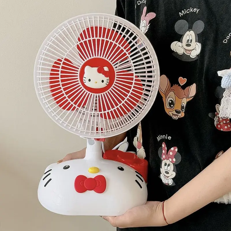 Kawaii Sanrio Hello Kitty Fan Cartoon Cute Girl Heart Desktop High Wind Power Adjustable Shaking Head Plug Fan Girls Gifts Toys
Kawaii Sanrio Hello Kitty Fan Cartoon Cute Girl Heart Desktop High Wind Power Adjustable Shaking Head Plug Fan Girls Gifts Toys