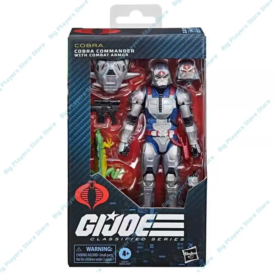 Hasbro G.I. Joe Cobra Commander Combat Suit 1/12 Scale 6 Inch Action Figure Model
Hasbro G.I. Joe Cobra Commander Combat Suit 1/12 Scale 6 Inch Action Figure Model
