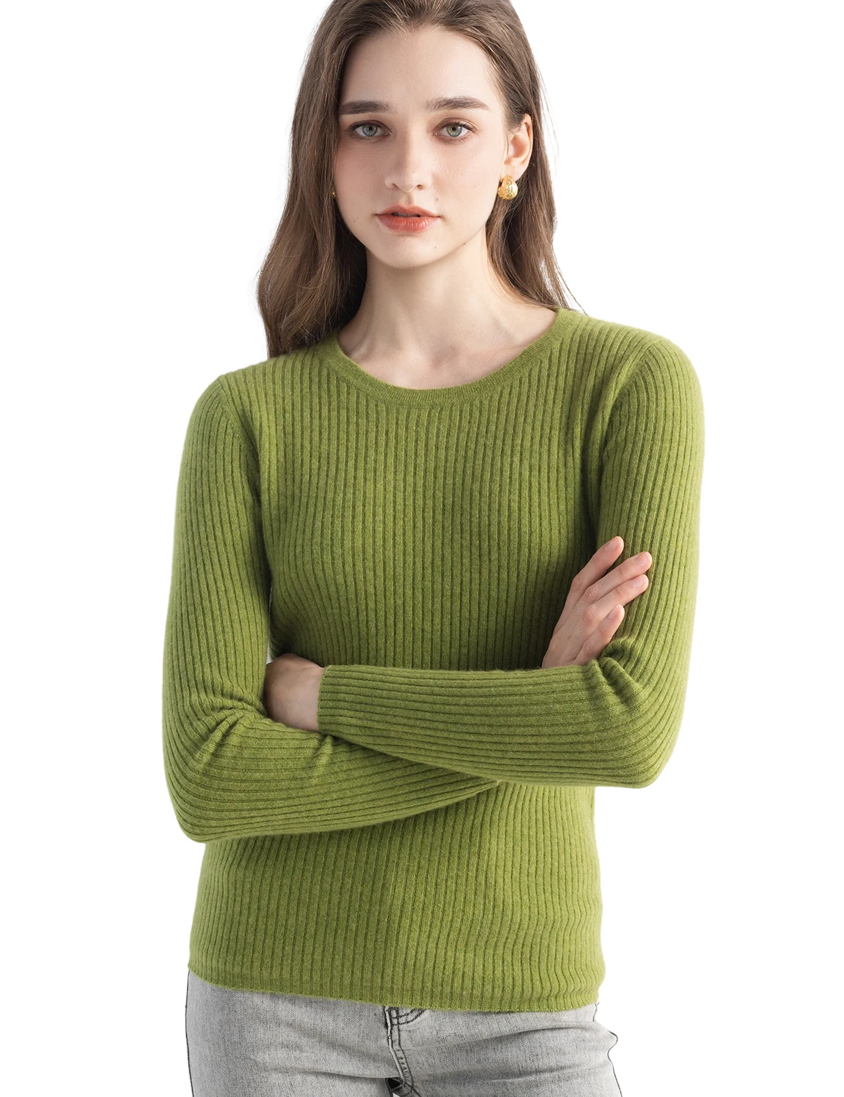 Women's Sweater 100% Pure Cashmere Sweater Fall Winter Crew Neck Long Sleeve Warm Soft Slim Pullover New Knit Tops Women Clothes
Women's Sweater 100% Pure Cashmere Sweater Fall Winter Crew Neck Long Sleeve Warm Soft Slim Pullover New Knit Tops Women Clothes