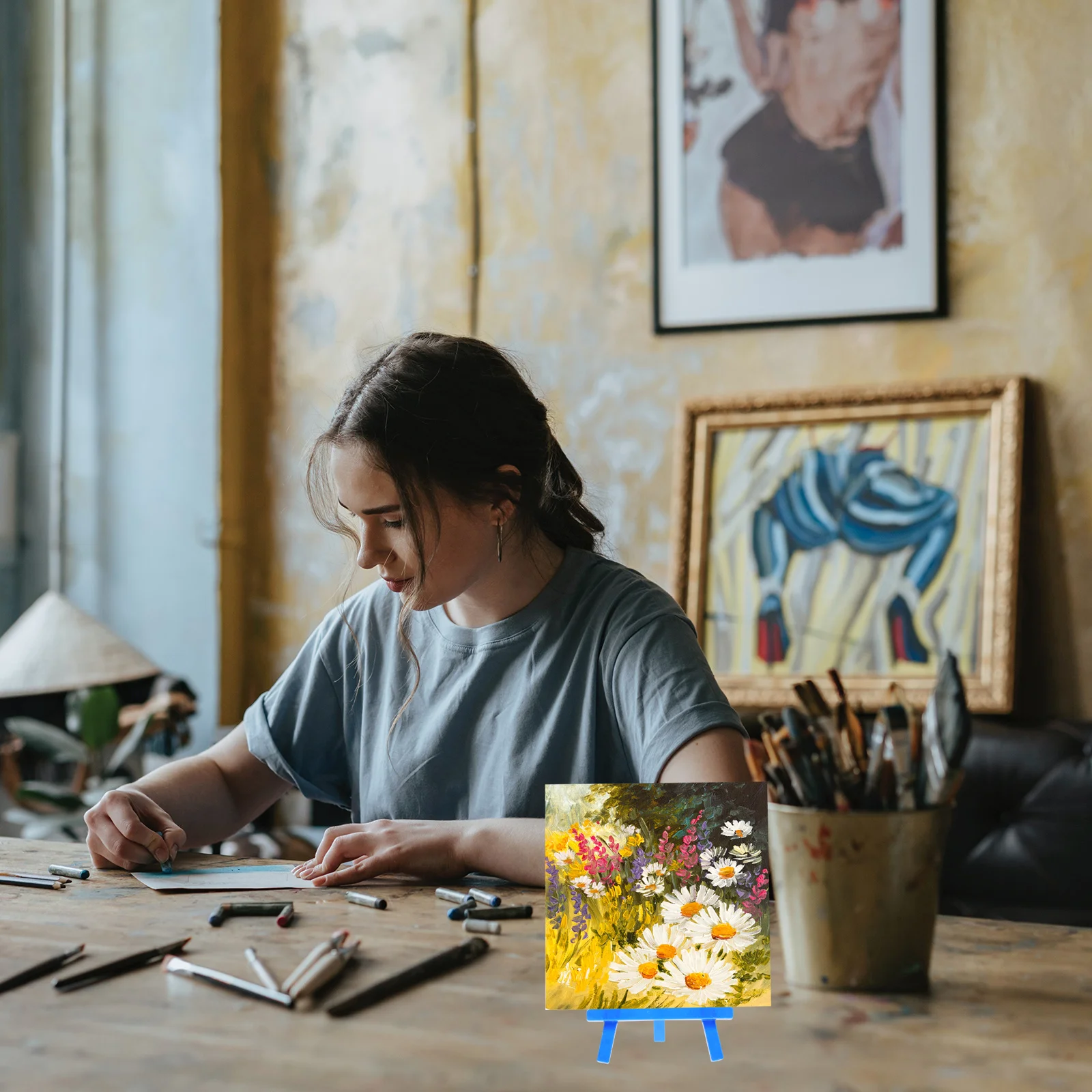 10Pcs Stable Easel Display Rack Plastic Picture Stand for Framed Photos Postcards Tabletop Use Easel Holder Stand
10Pcs Stable Easel Display Rack Plastic Picture Stand for Framed Photos Postcards Tabletop Use Easel Holder Stand