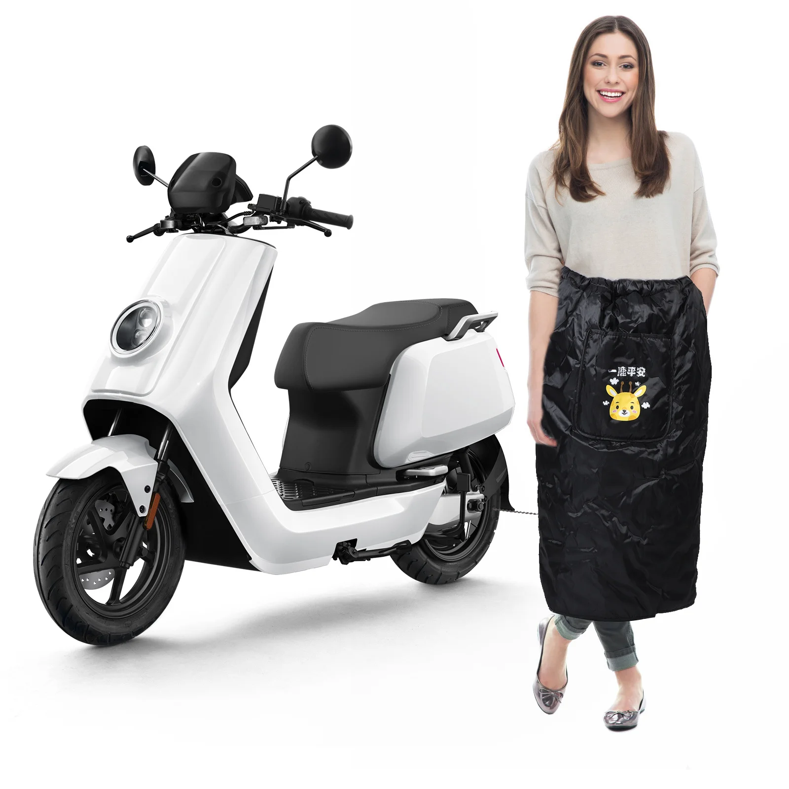 Universal Electric Scooter Leg Apron Windproof Cold Weather Thermal Windshield Protector Scooter Accessories Windshield Cover
Universal Electric Scooter Leg Apron Windproof Cold Weather Thermal Windshield Protector Scooter Accessories Windshield Cover
