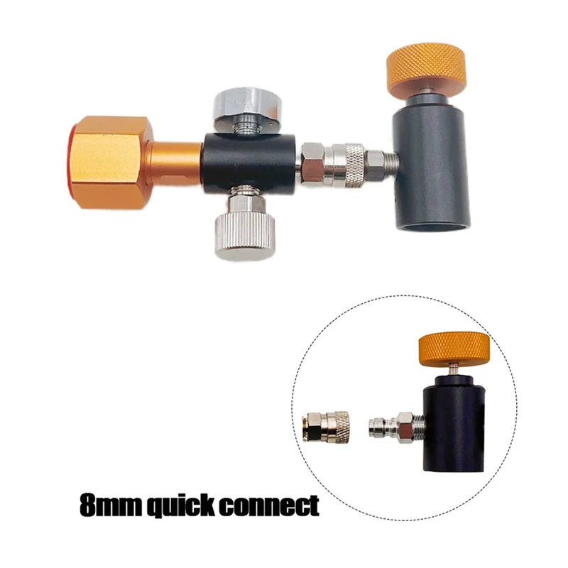 COME Co2 Filling Station Refill Adapter For Charging Sodastrem Fizzi Spirit Source Blue Gas Cylinder(TR21-4 Thread )
COME Co2 Filling Station Refill Adapter For Charging Sodastrem Fizzi Spirit Source Blue Gas Cylinder(TR21-4 Thread )