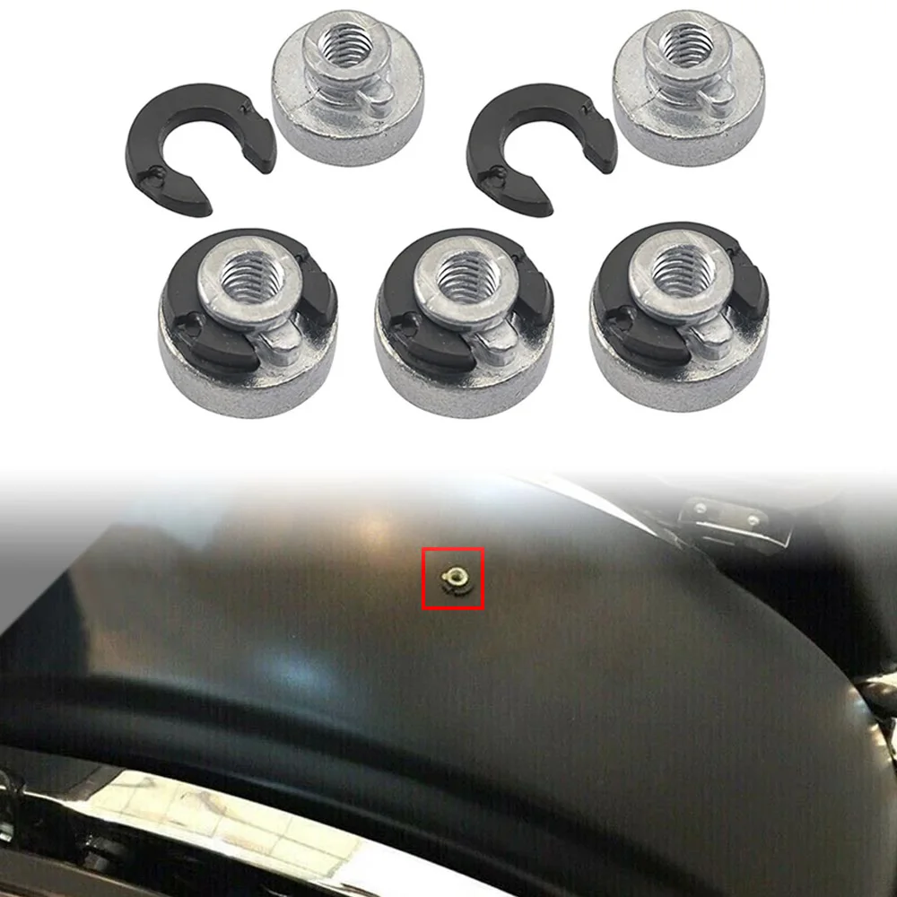 Brand New Quick Release Seat Nut 5 Pcs Set No Tool Needed Fits For Harley Davidson Sportster Touring Softail Dyna Cvo 1996-Later
Brand New Quick Release Seat Nut 5 Pcs Set No Tool Needed Fits For Harley Davidson Sportster Touring Softail Dyna Cvo 1996-Later