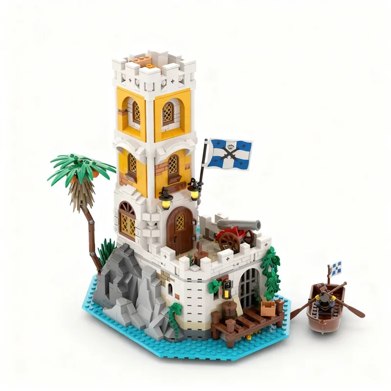 1174PCS MOC Pirate Sailing Ship 6265 Sabre Island Remake Model Space Fighter DIY Creative Display Assembly Building Blocks Gift
1174PCS MOC Pirate Sailing Ship 6265 Sabre Island Remake Model Space Fighter DIY Creative Display Assembly Building Blocks Gift