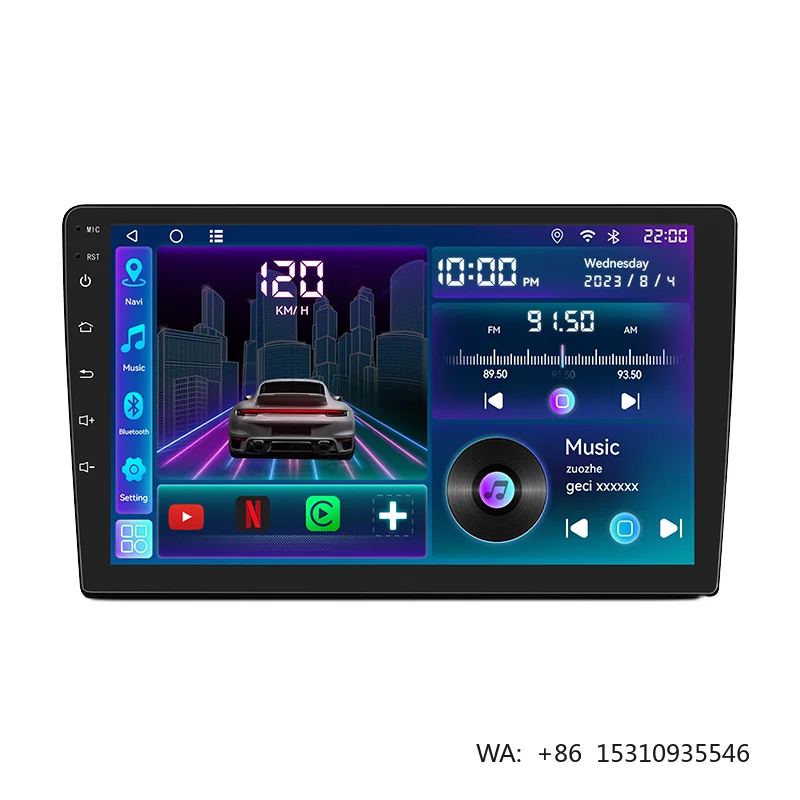 Factory OEM 9 Inch Wireless Carplay Android GPS Car Radio Universal 2 Din Stereo Touch Screen USB BT WIFI Dashboard MP5 TV
Factory OEM 9 Inch Wireless Carplay Android GPS Car Radio Universal 2 Din Stereo Touch Screen USB BT WIFI Dashboard MP5 TV