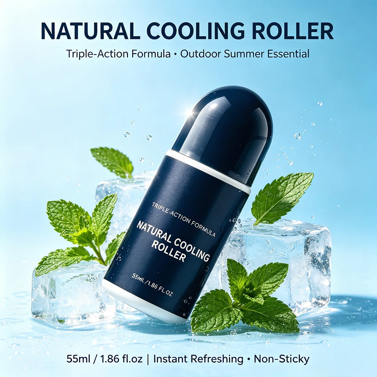Natural Cooling Roller Summer Cooling Portable Body Cooler for Outdoor Heat Relief Non-Sticky Refreshing Roll-On for Hot Weather
Natural Cooling Roller Summer Cooling Portable Body Cooler for Outdoor Heat Relief Non-Sticky Refreshing Roll-On for Hot Weather