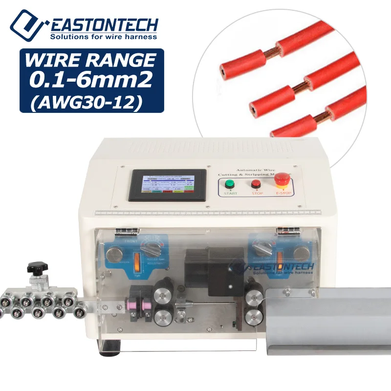 EW-3010 0.1-6mm2 Wire Stripping Tool Automatic Thin Wire Cutting And Stripping Machine Automatic Wire Stripper AWG#24
EW-3010 0.1-6mm2 Wire Stripping Tool Automatic Thin Wire Cutting And Stripping Machine Automatic Wire Stripper AWG#24