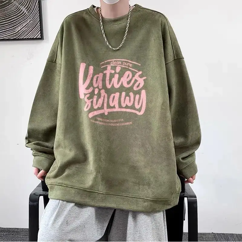 Young Style Letter Printed Hoodies Men's Clothing American Retro Loose Autumn Winter Fleece Casual Basic Round Neck Sweatshirts
Young Style Letter Printed Hoodies Men's Clothing American Retro Loose Autumn Winter Fleece Casual Basic Round Neck Sweatshirts