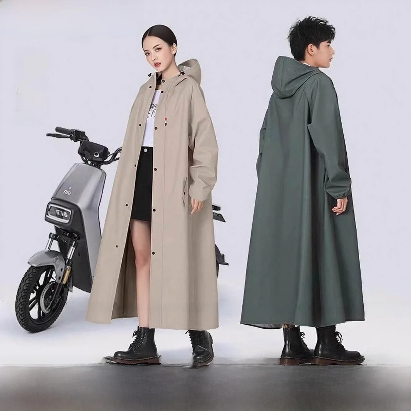 Long One-Piece Thickened Adult Vehicle Raincoat Full Body Waterproof Clothing for Cycling And Walking in Heavy Rain
Long One-Piece Thickened Adult Vehicle Raincoat Full Body Waterproof Clothing for Cycling And Walking in Heavy Rain