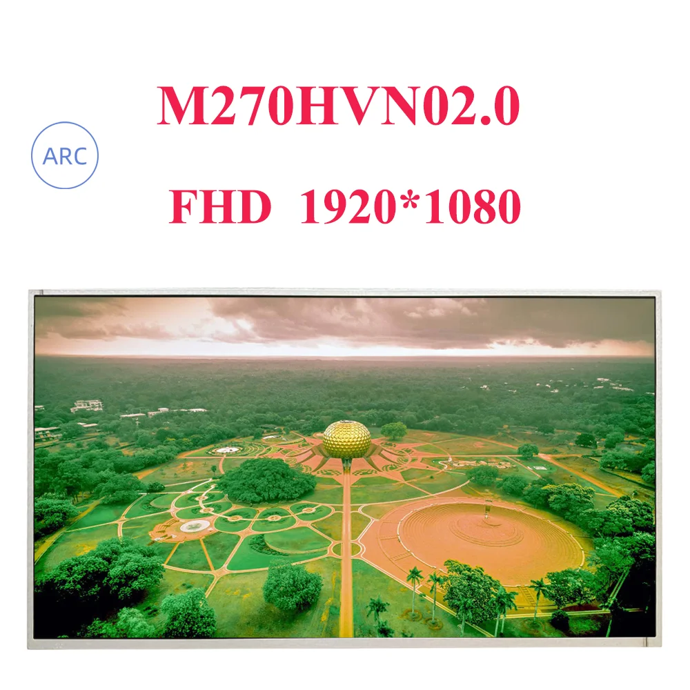 27-дюймовый оригинальный ЖК-экран M270HVN02.0, 30 контактов, 1920x1080 FHD
27-дюймовый оригинальный ЖК-экран M270HVN02.0, 30 контактов, 1920x1080 FHD