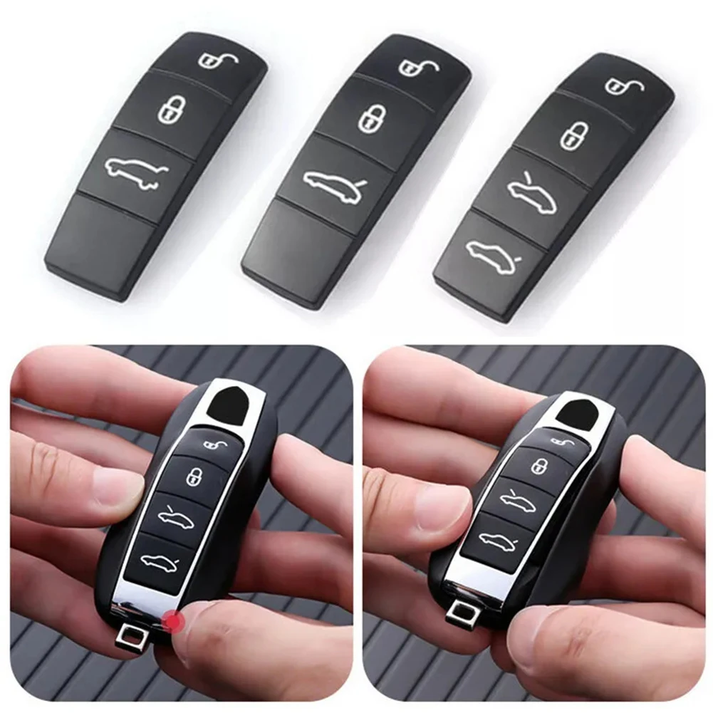 3/4 Button Car Remote Key Button Pad Silicone For Cayenne For Macan For Cayman For Panamera Replacement Parts
3/4 Button Car Remote Key Button Pad Silicone For Cayenne For Macan For Cayman For Panamera Replacement Parts